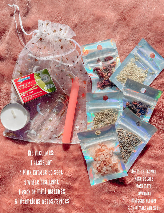 Self-Love Spell Jar Kit.
