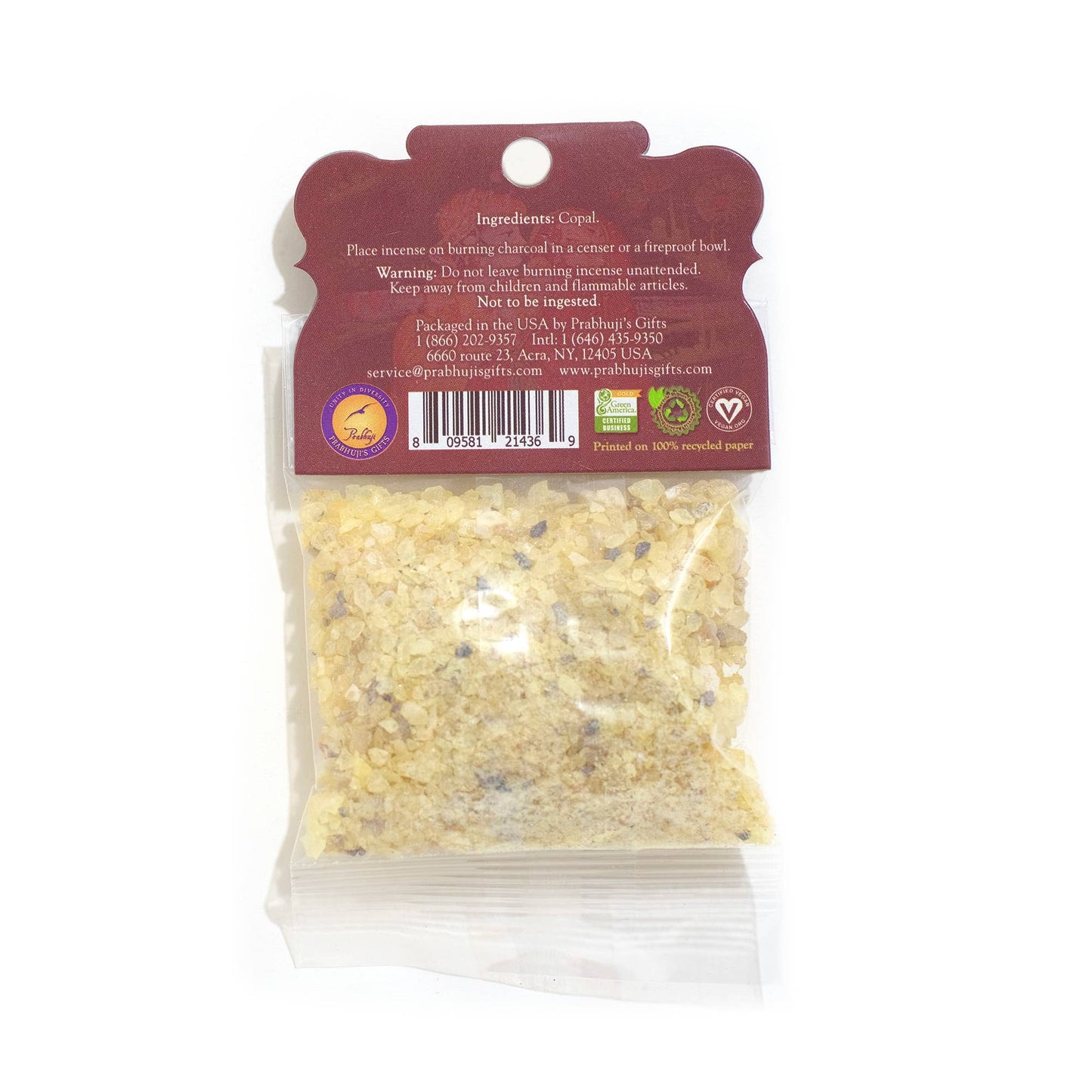 Resin Incense Copal - 1.2oz bag