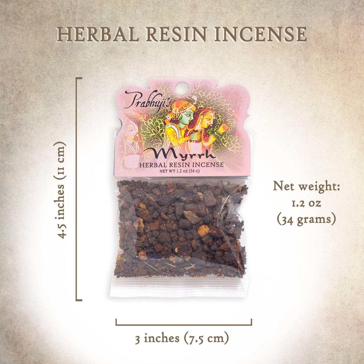 Resin Incense Myrrh - 1.2oz bag