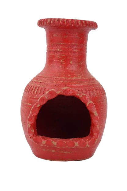 Mini-Clay Chimney Candle Holder-Patio-Garden-Mini-4 Colors