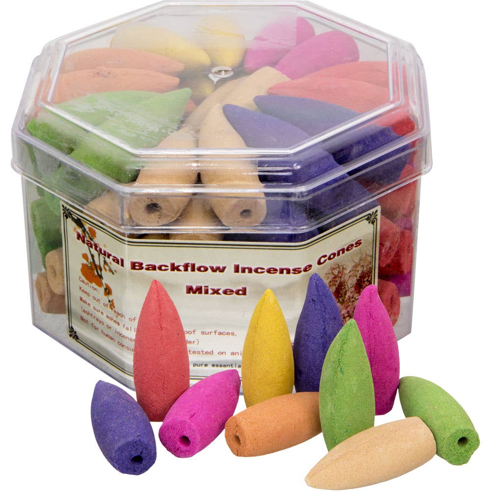 Backflow Incense Cones - Mixed Fragrance