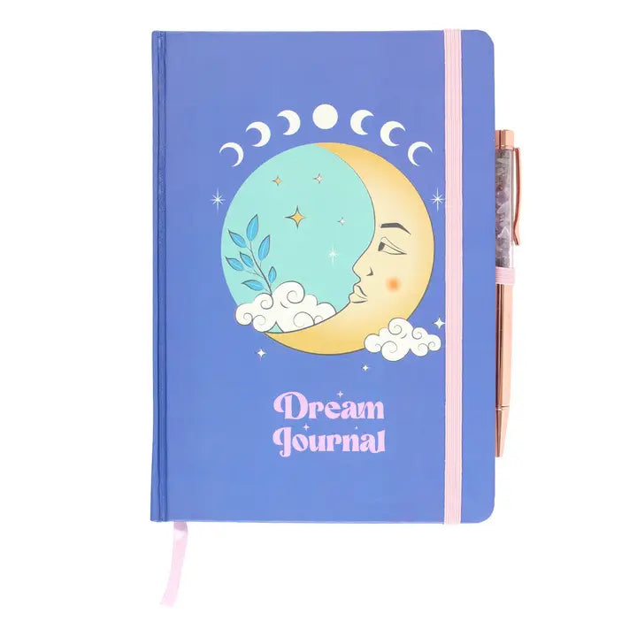 Venta al por mayor The Moon Dream Journal con Bolígrafo Amatista 